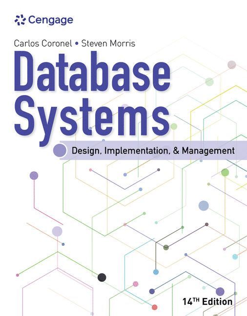 Database Systems: Design, Implementation, & Management 1