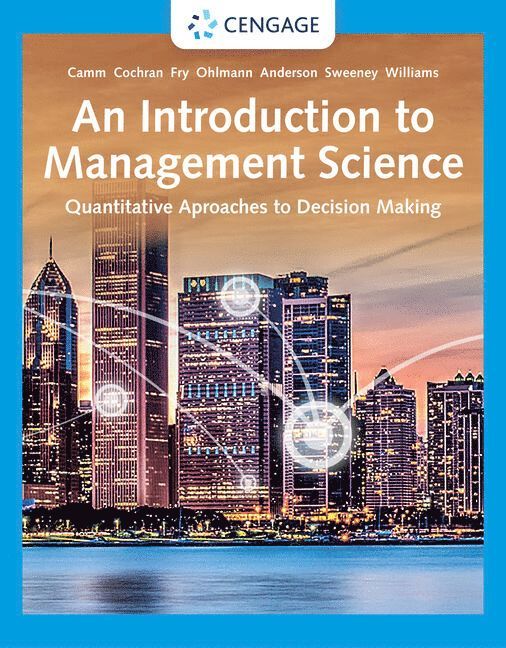 An Introduction to Management Science 1