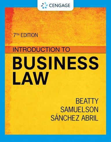 bokomslag Introduction to Business Law