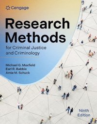 bokomslag Research Methods for Criminal Justice and Criminology