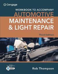 bokomslag Student Workbook for Automotive Maintenance & Light Repair