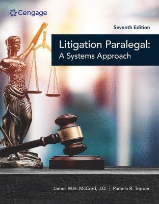 bokomslag Litigation Paralegal: A Systems Approach
