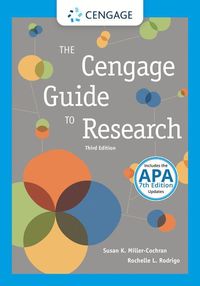 bokomslag The Cengage Guide to Research with APA Updates