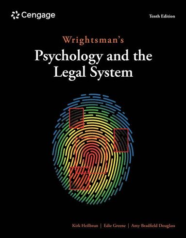 bokomslag Wrightsman's Psychology and the Legal System