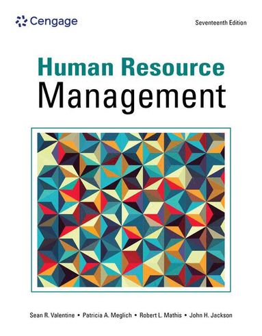 Sean Valentine, Patricia Meglich, Robert L. Mathis, John Jackson - Human Resource Management, Häftad