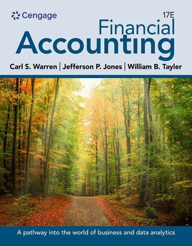 Carl Warren, Jefferson Jones, William Tayler - Financial Accounting, Häftad
