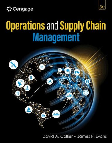David Collier, James Evans - Operations and Supply Chain Management, Häftad