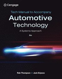 bokomslag Tech Manual for Thompson/Erjavec's Automotive Technology: A Systems Approach