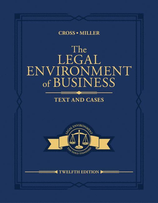 The Legal Environment of Business 1