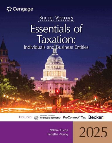 Annette Nellen, Andrew Cuccia, Mark Persellin, James Young - South-Western Federal Taxation 2025, Häftad