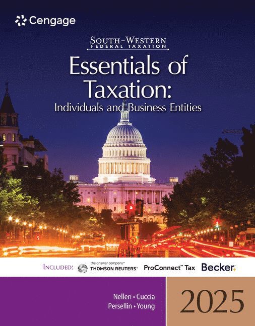 Annette Nellen, Andrew Cuccia, Mark Persellin, James Young, Annette (San Jose State University) Nellen, Andrew (University of Oklahoma) Cuccia, Mark (St. Mary’s University) Persellin, James (Northern Illinois University) Young - South-Western Federal Taxation 2025, Häftad
