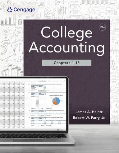 James Heintz, Robert Parry - College Accounting, Chapters 1-15, Häftad
