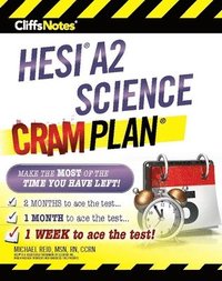 bokomslag CliffsNotes HESI A2 Science Cram Plan