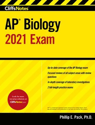 Phillip E Pack, Phillip E. Pack - CliffsNotes AP Biology 2021 Exam, Häftad