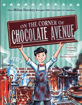 Tziporah Cohen - On the Corner of Chocolate Avenue, Inbunden