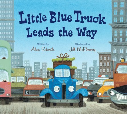 Little Blue Truck Leads The Way Padded Board Book 1