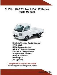 bokomslag Suzuki Carry Truck DA16T Series Parts Manual