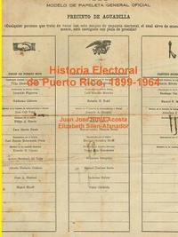 bokomslag Elecciones en Puerto Rico, 1899-1964