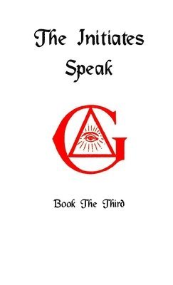 bokomslag Initiates Speak III