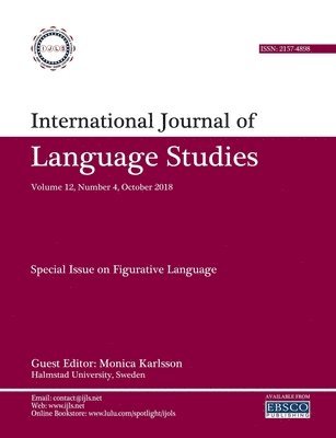 bokomslag International Journal of Language Studies (IJLS) - volume 12(4)