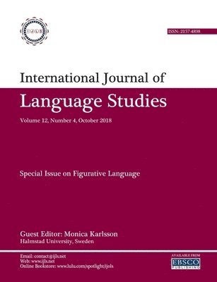 International Journal of Language Studies (IJLS) - volume 12(4) 1