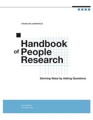 Handbook of People Research: Deriving Value by Asking Questions 1