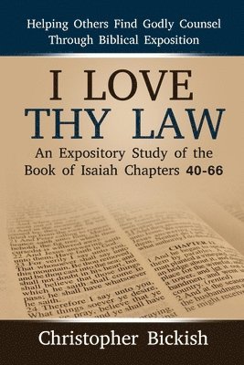 I Love Thy Law 1