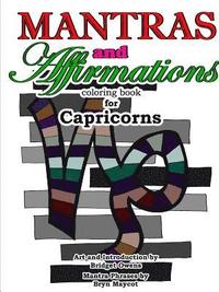 bokomslag Mantras and Affirmations Coloring Book for Capricorns