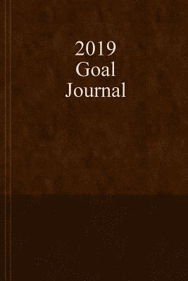 bokomslag 2019 Goal Journal
