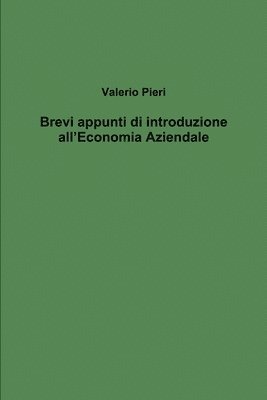 bokomslag Brevi appunti di introduzione all'Economia Aziendale