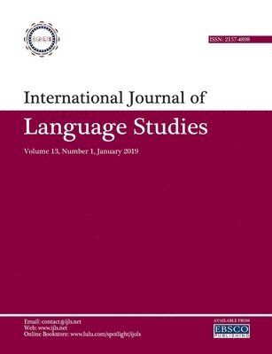 bokomslag International Journal of Language Studies (IJLS) - volume 13(1)