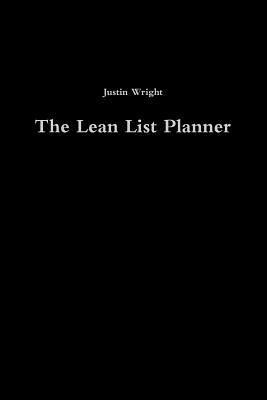 bokomslag The Lean List Planner