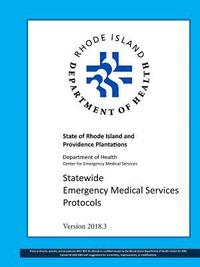 bokomslag R.I. Statewide EMS Protocols 2018.03