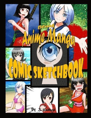 Blank Anime Manga Comic Sketchbook 1