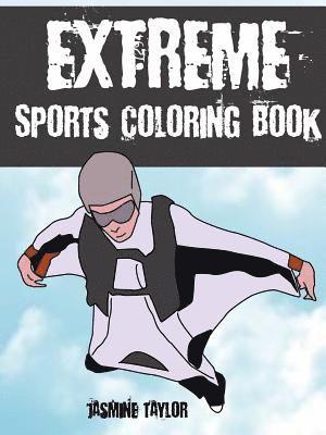 bokomslag Extreme Sports Coloring Book