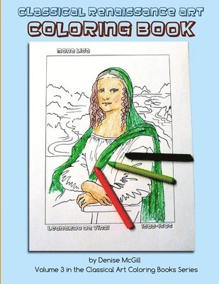 Classical Renaissance Art Coloring Book 1