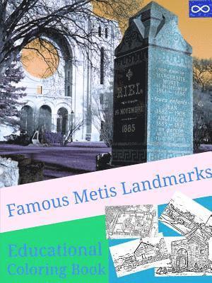 Alexandria Anthony - Famous Metis Landmarks Coloring Book, Häftad