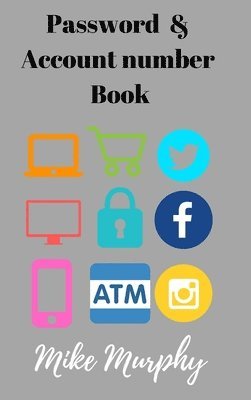 bokomslag Password & Account Number Book