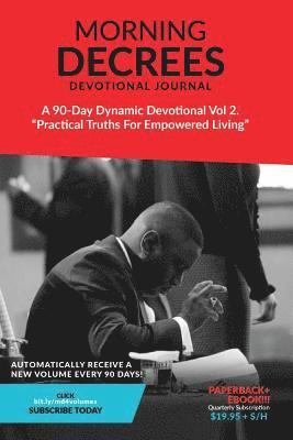 Morning Decree Devotional Journal Volume 2 1