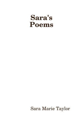 bokomslag Sara's Poems Collected Poetry