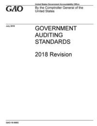 bokomslag Government Auditing Standards - 2018 Revision