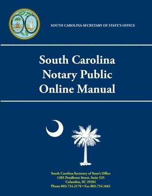 South Carolina Notary Public Online Manual 1