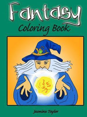 bokomslag Fantasy Coloring Book