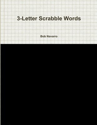bokomslag 3-Letter Scrabble Words