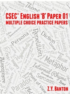 bokomslag CSEC ENGLISH &quot;B&quot; PAPER 01 Multiple Choice Practice Papers