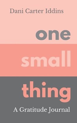 bokomslag One Small Thing: A Gratitude Journal