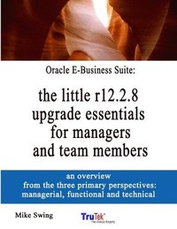 bokomslag Oracle E-Business Suite: the little r12.2.8 upgrade essentials for managers and team members