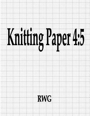 Rwg - Knitting Paper 4, Häftad