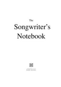 bokomslag Songwriter's Notebook