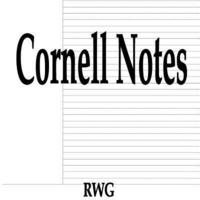 bokomslag Cornell Notes